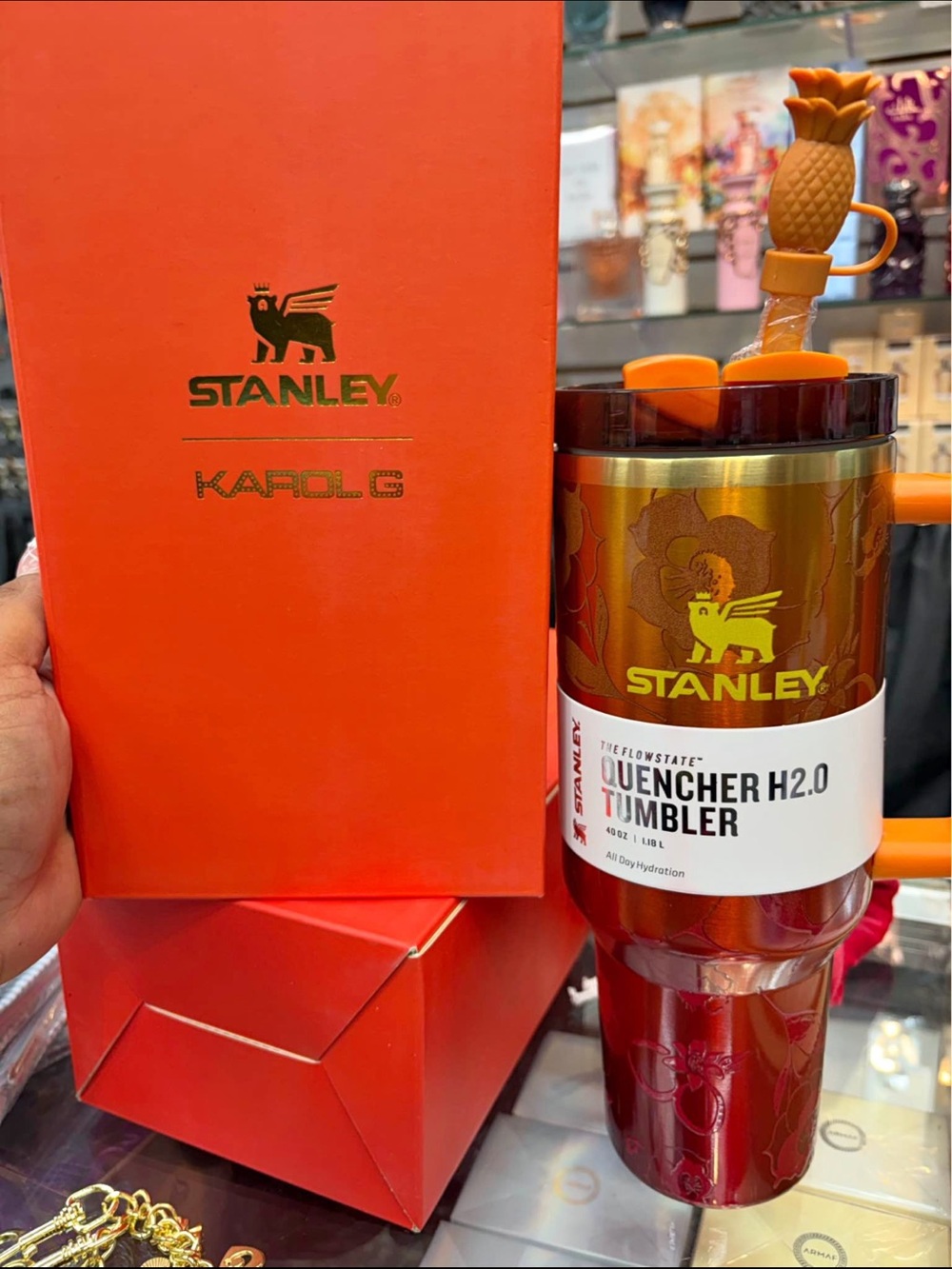 KAROL G Stanley Red Quencher H2.0 Tumbler